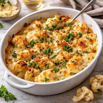 Image of Chef Boy I Be Illinois Easy Cauliflower Gratin