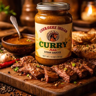 Image of Cherokee Indian Curry Aaa Steak Sauce