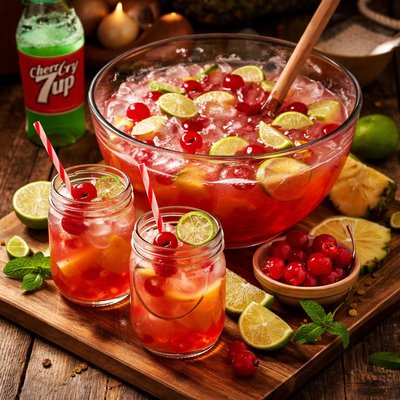 Image of Cherry 7 Up Party Punch