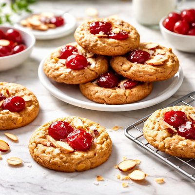Image of Cherry Almond Butter Cookies