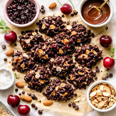 Image of Cherry Almond Chocolate Cluster