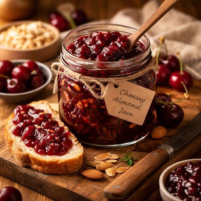 Image of Cherry Almond Jam