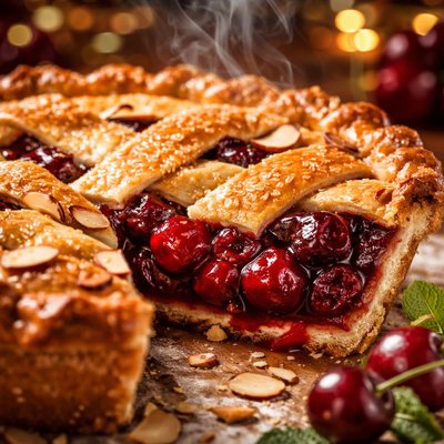 Image of Cherry Almond Pie