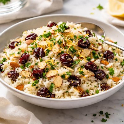 Image of Cherry Almond Pilaf