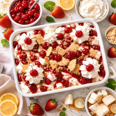 Image of Cherry Angel Dessert