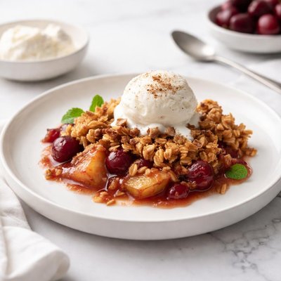 Image of Cherry Apple Crisp