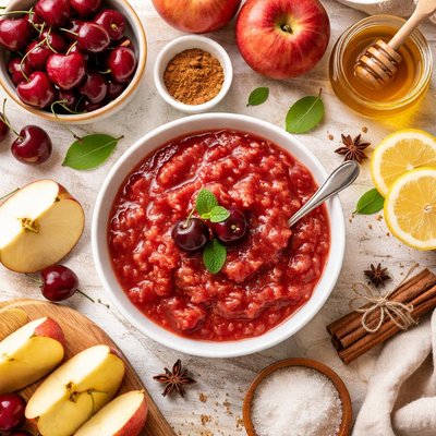 Image of Cherry Applesauce