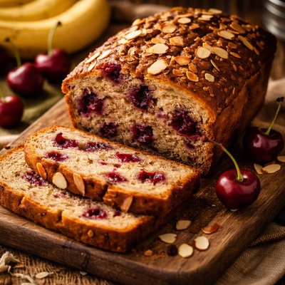 Image of Cherry Banana Bread