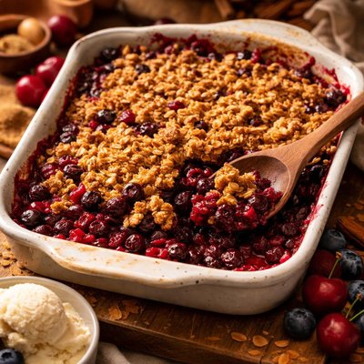 Image of Cherry Berry Crisp