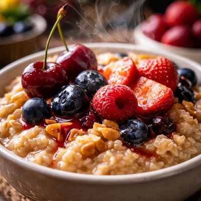 Image of Cherry Berry Oatmeal