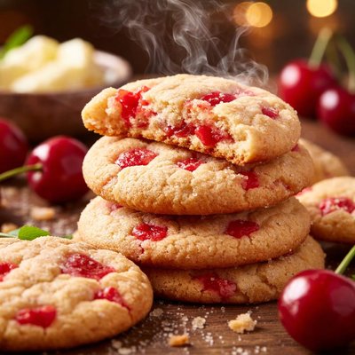 Image of Cherry Butter Cookies