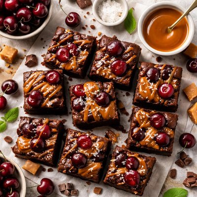 Image of Cherry Caramel Brownies