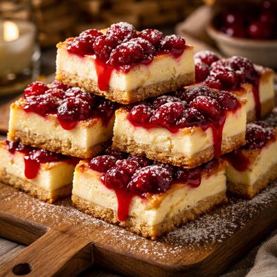 Image of Cherry Cheese Bars