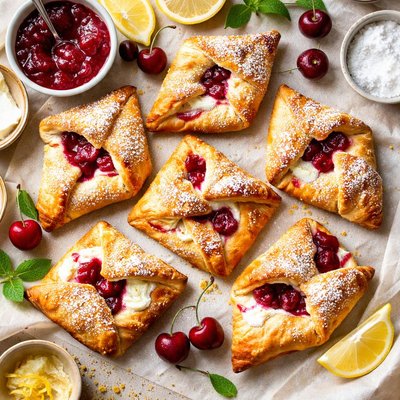 Image of Cherry Cheese Flakies