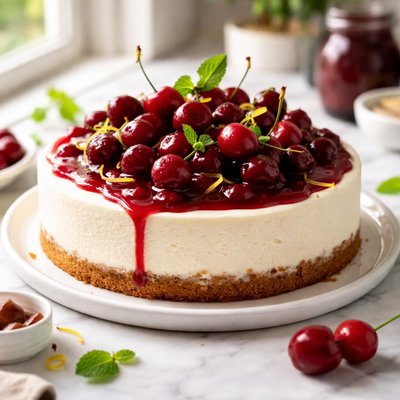 Image of Cherry Cheesecake