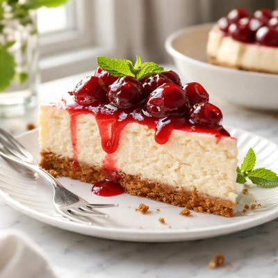 Image of Cherry Cheesecake Low Fat
