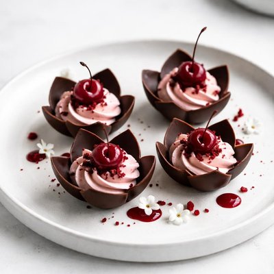 Image of Cherry Chocolate Blossoms