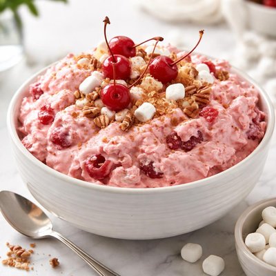 Image of Cherry Cool Whip Salad Cherry Dessert Salad