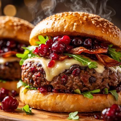 Image of Cherry Cran Burgers
