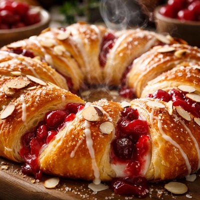 Image of Cherry Crescent Ring