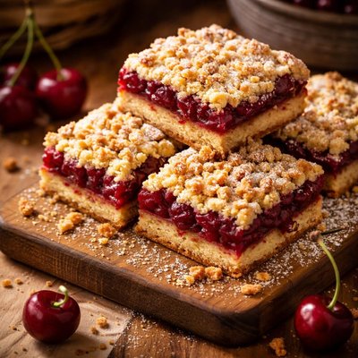 Image of Cherry Crumb Bars