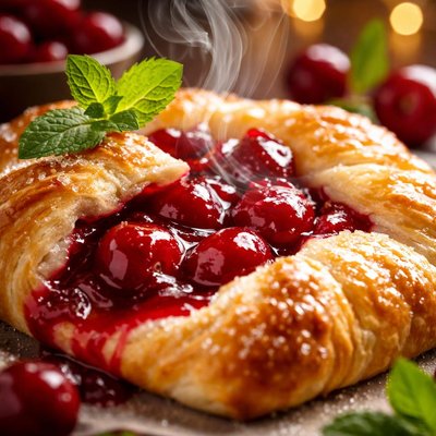 Image of Cherry Danish Dessert