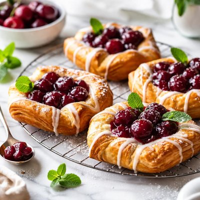 Image of Cherry Danishes