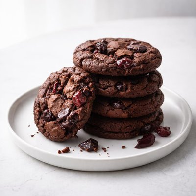 Image of Cherry Double Chocolate Cookies
