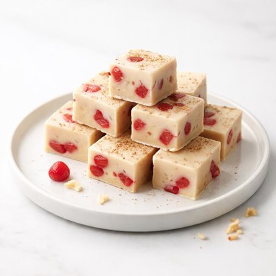 Image of Cherry Eggnog Fudge 2