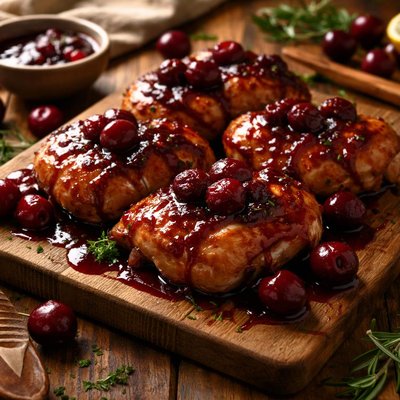 Image of Cherry Glazed Chicken