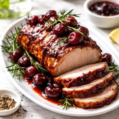 Image of Cherry Glazed Porkloin