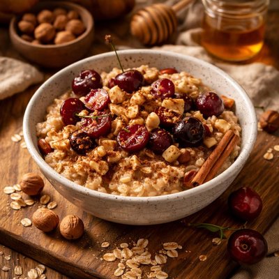 Image of Cherry Hazelnut Oatmeal