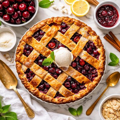 Image of Cherry Jublee Pie