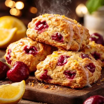 Image of Cherry Lemon Scones