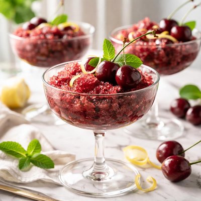 Image of Cherry Merlot Granita