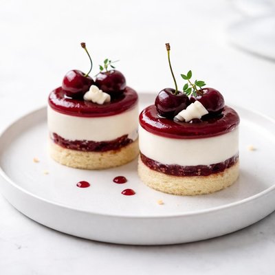 Image of Cherry Mini Cakes