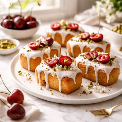 Image of Cherry Mini Pound Cakes