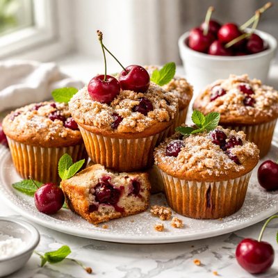 Image of Cherry Muffins