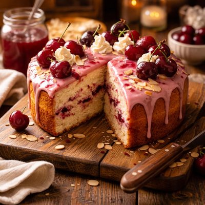 Image of Cherry Nectar Cake