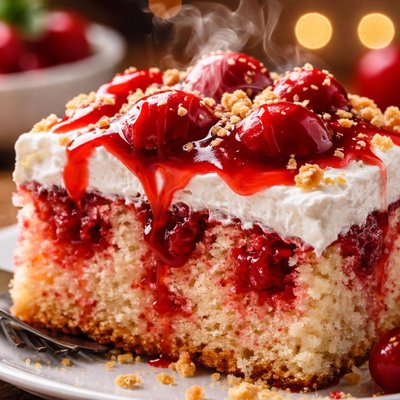 Image of Cherry Pie Poke Cake