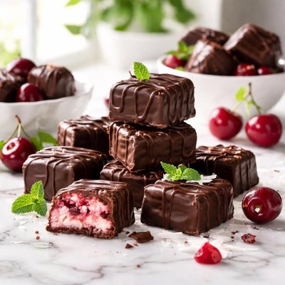 Image of Cherry Ripe Bites
