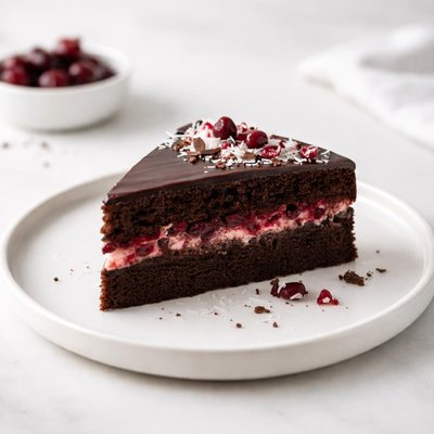 Image of Cherry Ripe Mud Cake