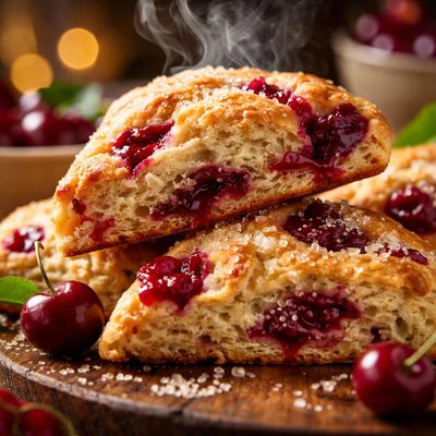 Image of Cherry Scones