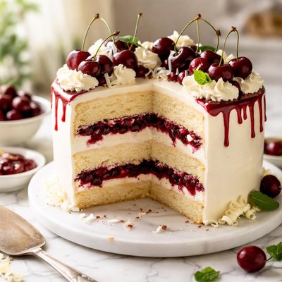 Image of Cherry Surprise Cake