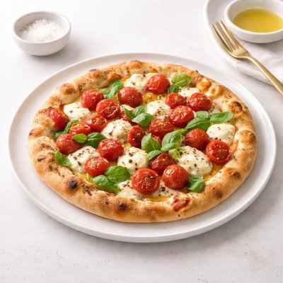 Image of Cherry Tomato and Bocconcini Pizza