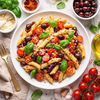 Image of Cherry Tomato and Kalamata Olive Penne