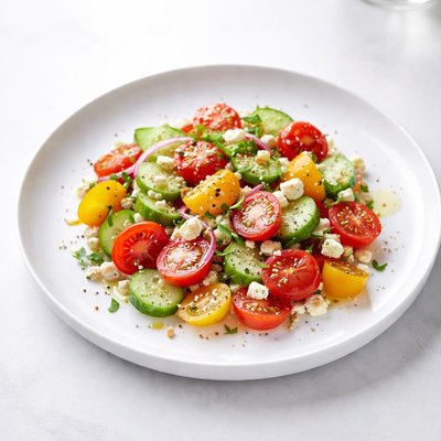 Image of Cherry Tomato Cucumber Salad