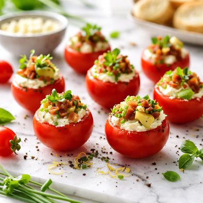 Image of Cherry Tomato Hors D Oeuvres