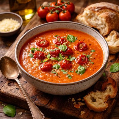 Image of Cherry Tomato Soup Gary Rhodes