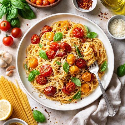 Image of Cherry Tomato Spaghetti